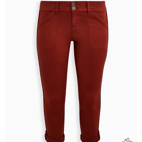 Torrid Aviator Mid Rise Stretch Pants - Picture 5 of 15